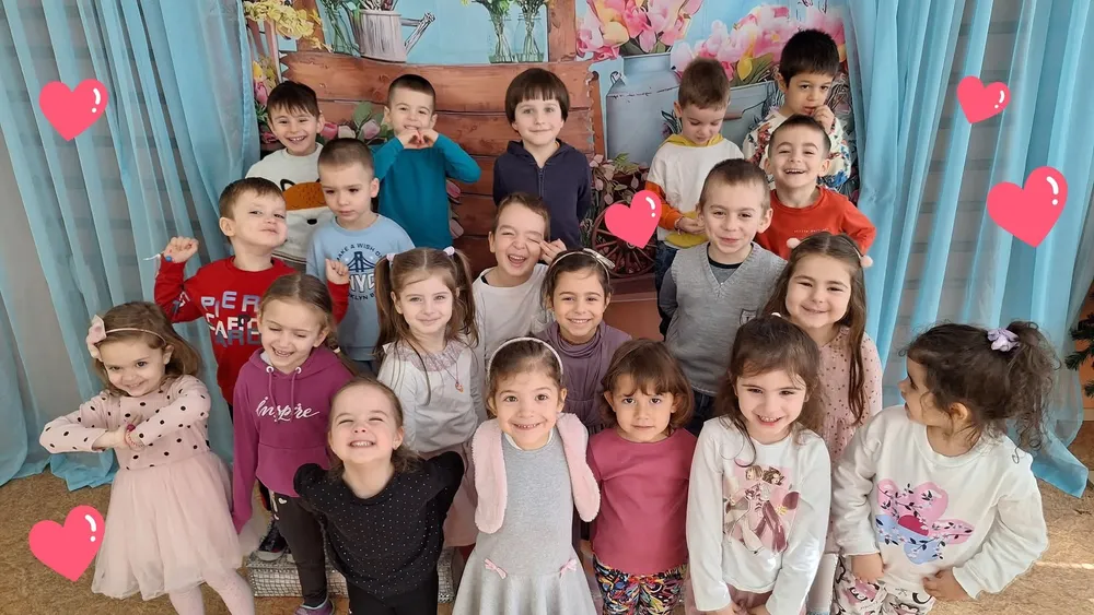 Конкурс "Най-усмихнатите деца в Детската градина" група "Смехорани"