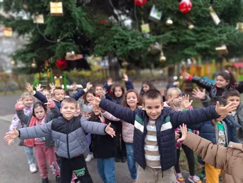 Категория  "Най- усмихнатите деца в Детската градина" група "Бърборковци"