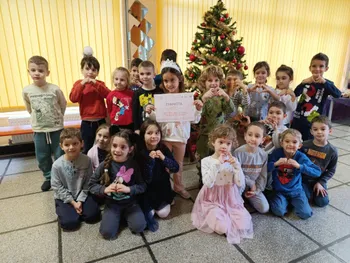 Грамота за децата от III б група "Сръчковци"