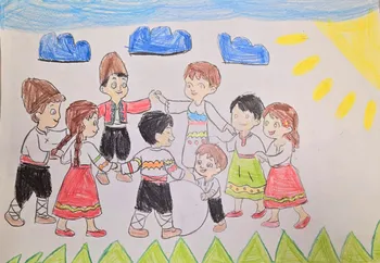 International Visual Arts Contest "The music and dances of my people"