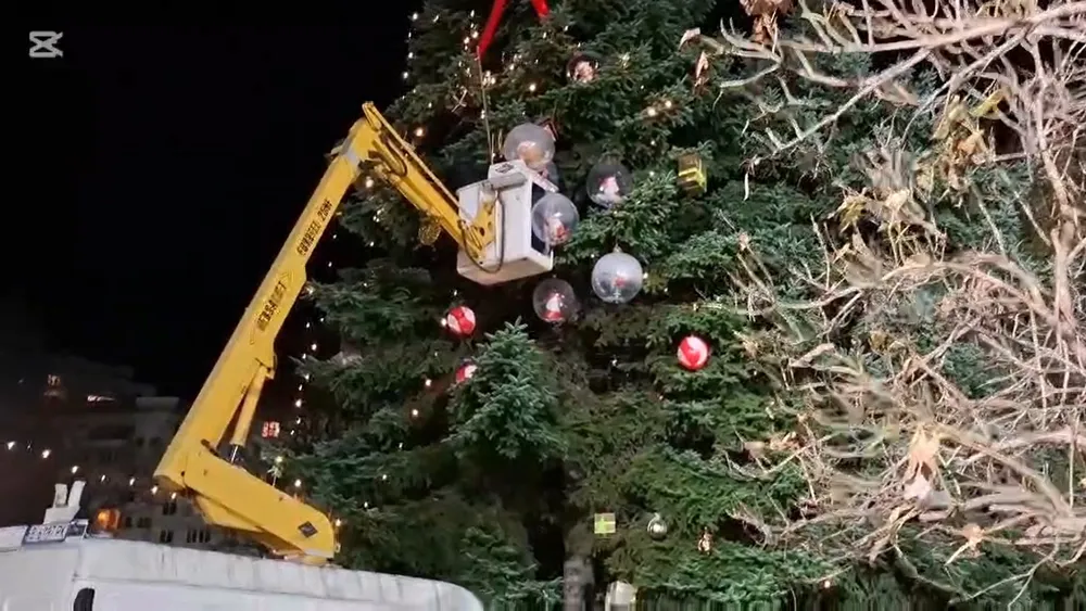 Вълшебството на Коледа пристигна в нашия двор!